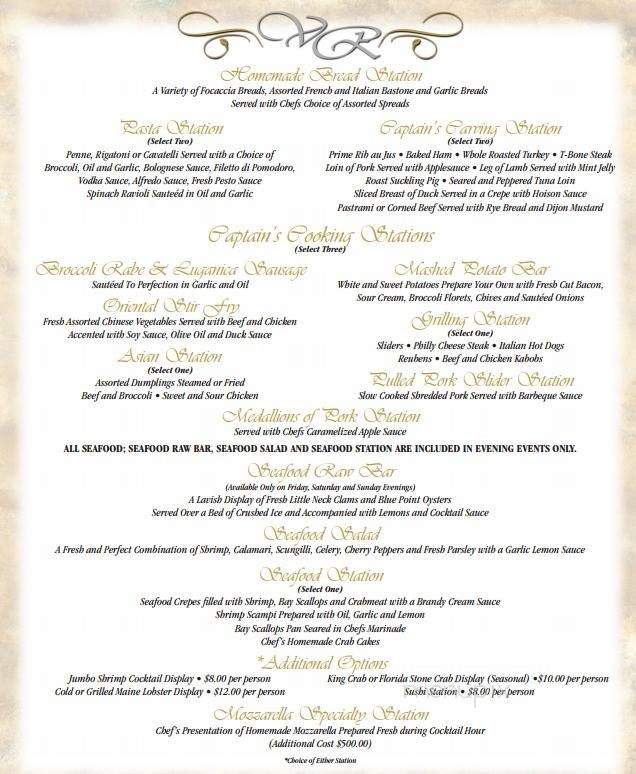 Valley Regency - Clifton, NJ menu_pic