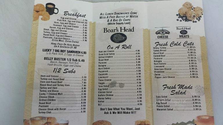 Lucky 7 Deli & Food Store - Union Beach, NJ