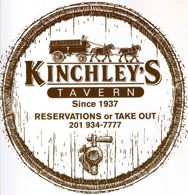 Kinchley's Tavern Inc - Ramsey, NJ menu_pic