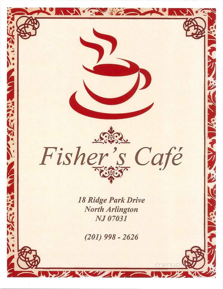 Fisher's Cafe - North Arlington, NJ menu_pic