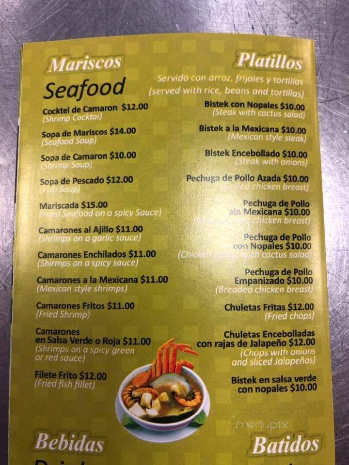 Los Olivos Restaurant - Passaic, NJ menu_pic