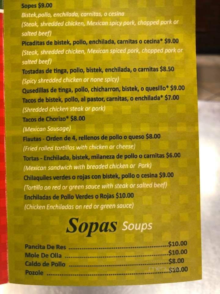 Los Olivos Restaurant - Passaic, NJ menu_pic