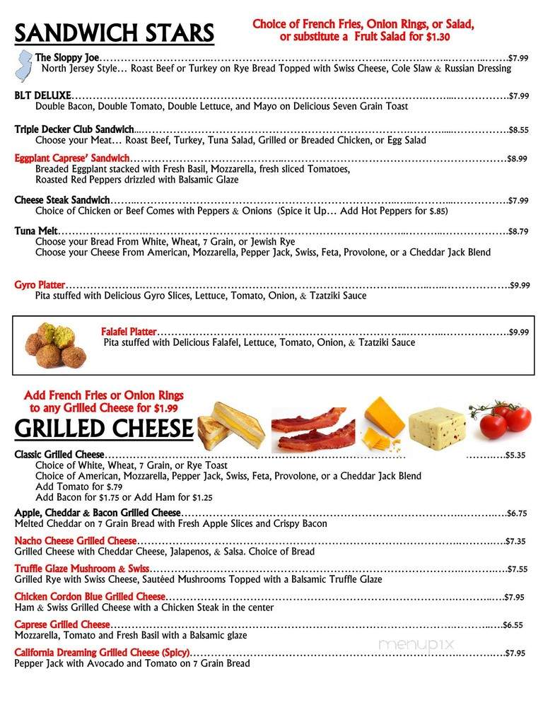 Cozy Kitchen - Brick, NJ menu_pic
