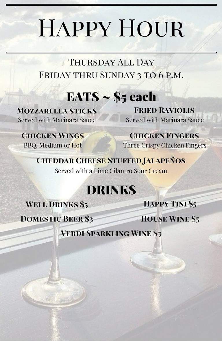 Clark's Landing Restaurant - Point Pleasant, NJ menu_pic