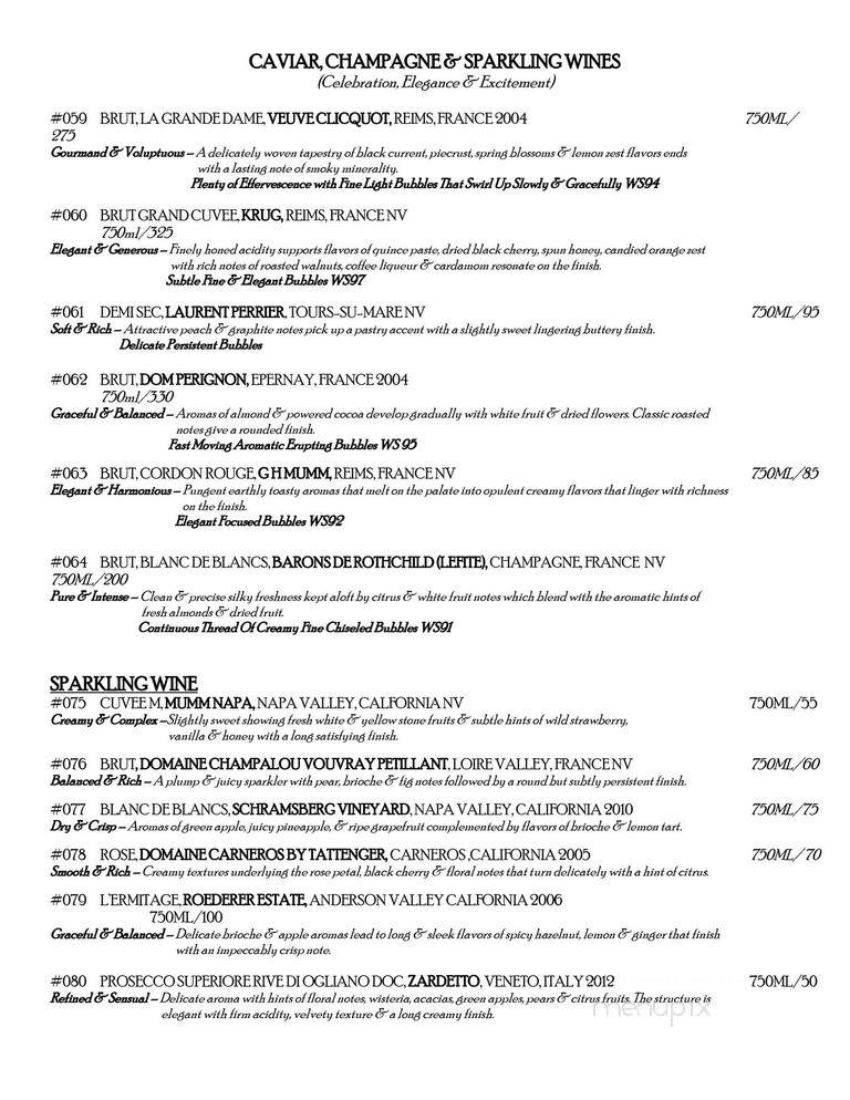 Esty Street - Park Ridge, NJ menu_pic