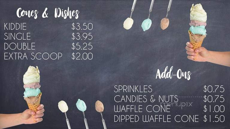 Abbotts Frozen Custard - Hilton, NY menu_pic