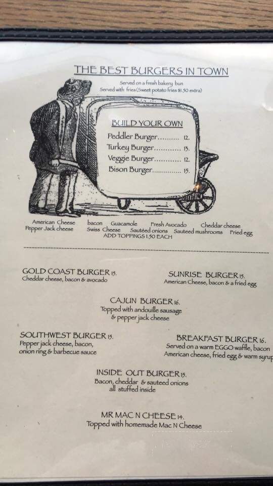 Barefoot Peddler - Greenvale, NY menu_pic