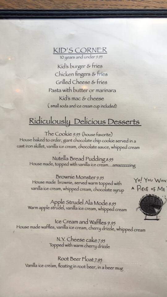 Barefoot Peddler - Greenvale, NY menu_pic