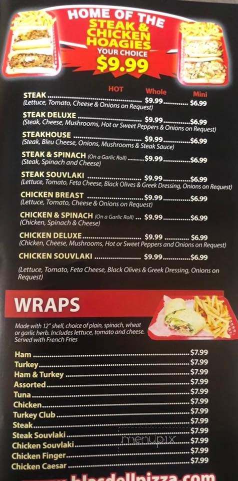 Blasdell Pizza & Subs - Blasdell, NY menu_pic