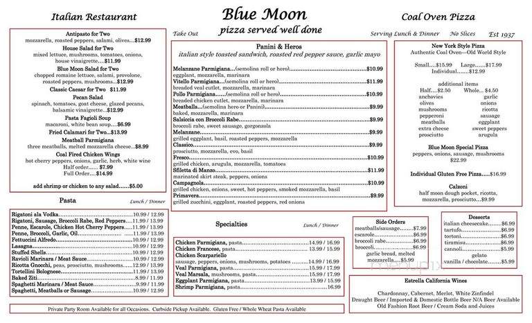 Blue Moon Restaurant - Rockville Centre, NY