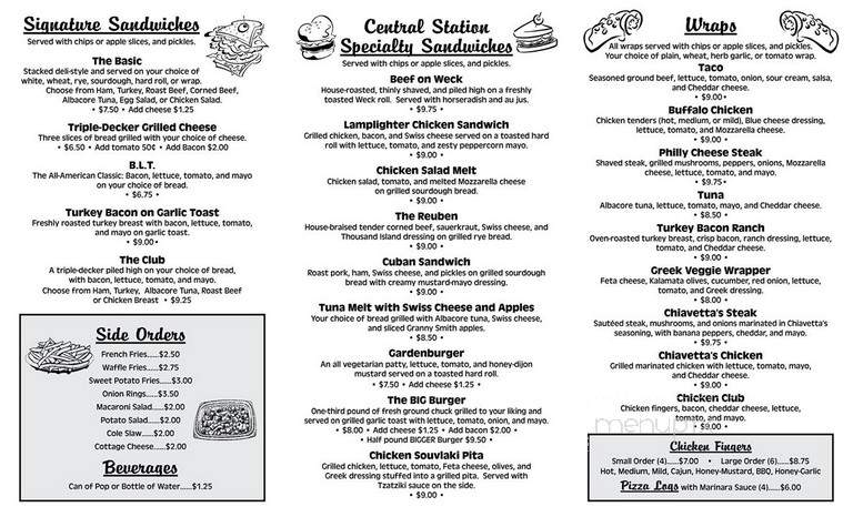 Central Station Restaurant - Dunkirk, NY