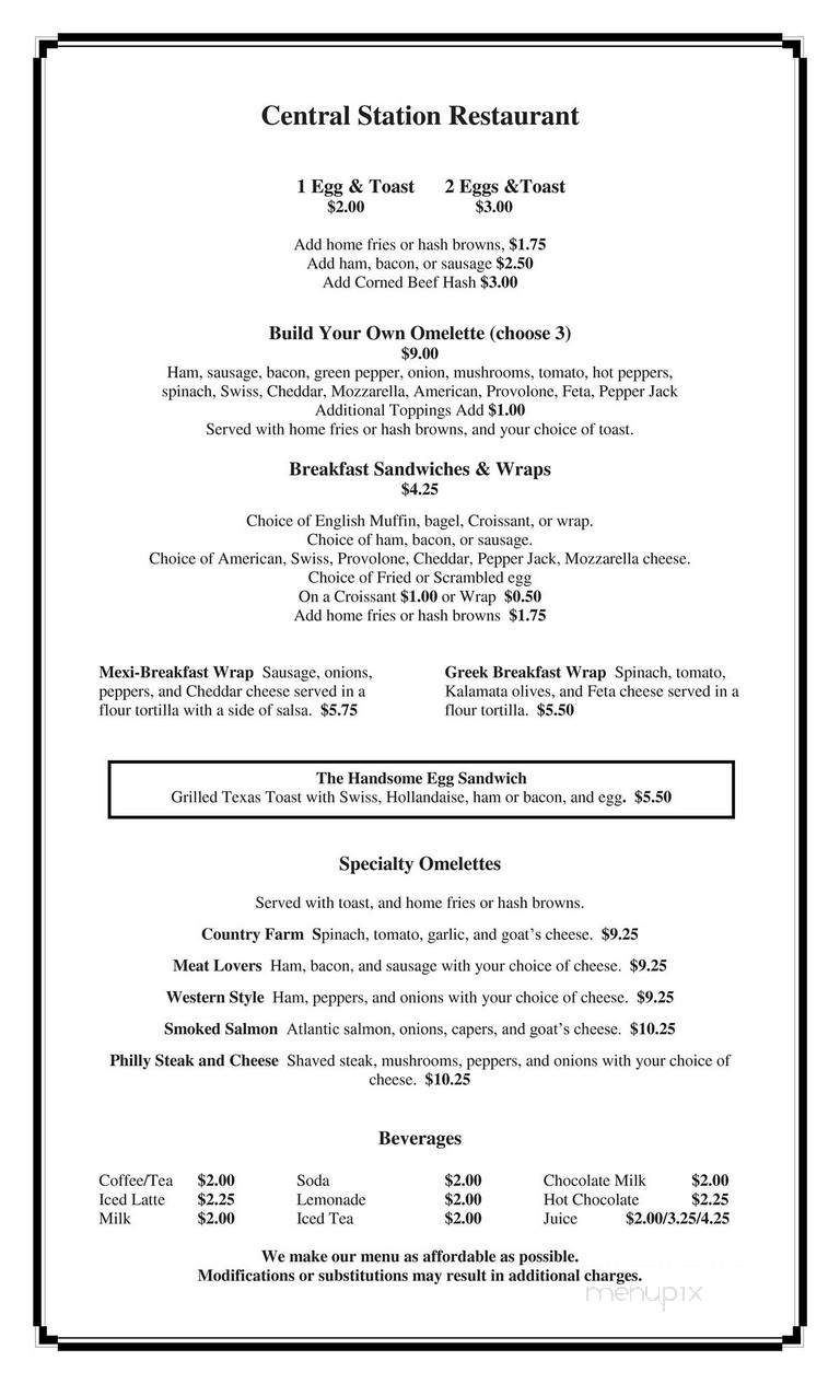 Central Station Restaurant - Dunkirk, NY