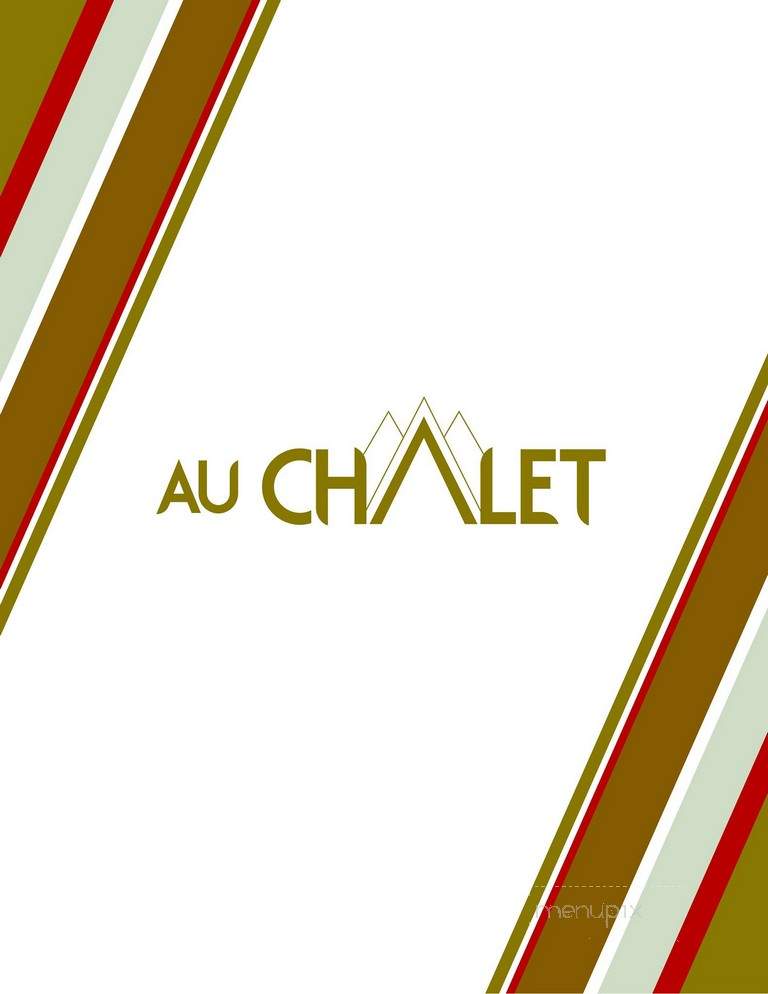 Chalet Fondue Restaurant - Windham, NY menu_pic