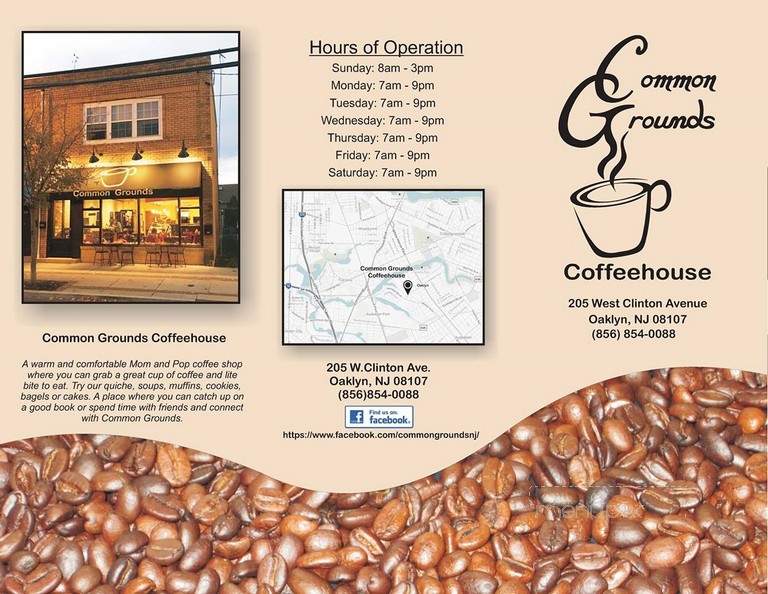 Common Ground Coffeehouse - Cazenovia, NY menu_pic