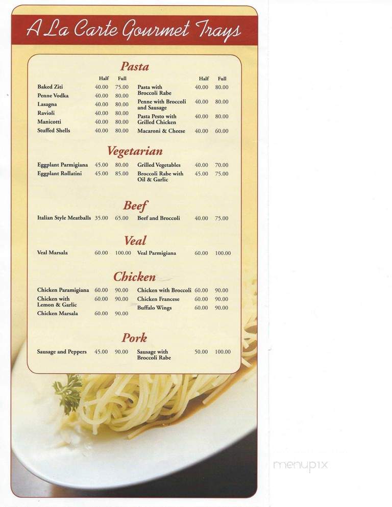 Cousin's Pizza - Wingdale, NY menu_pic
