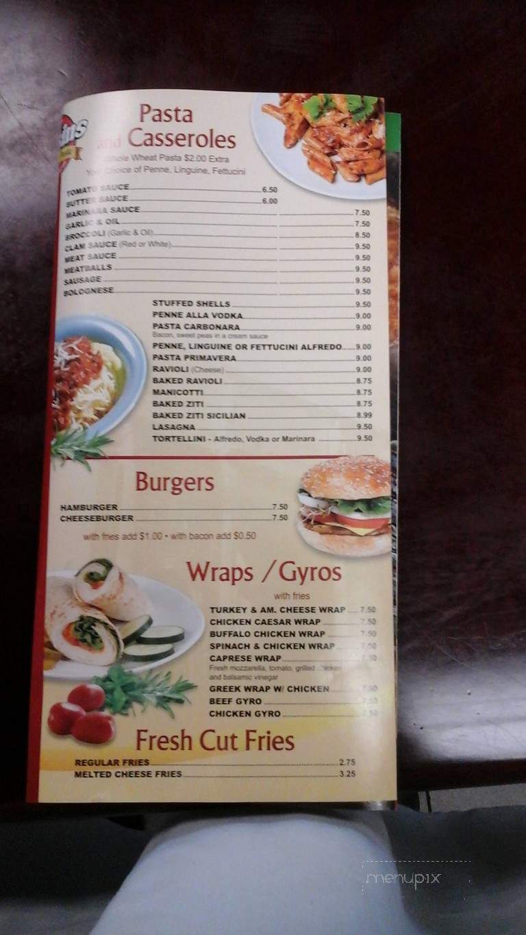 Cousins Pizza II - Syosset, NY menu_pic