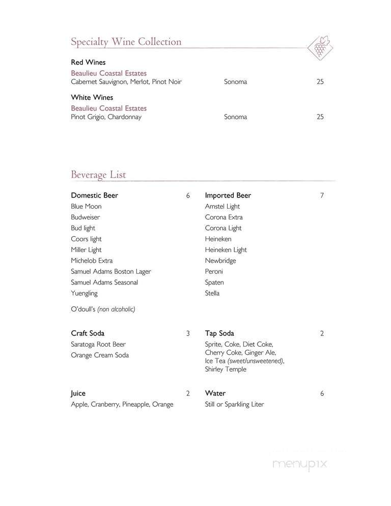 Elisa's Restaurant - North Bellmore, NY menu_pic