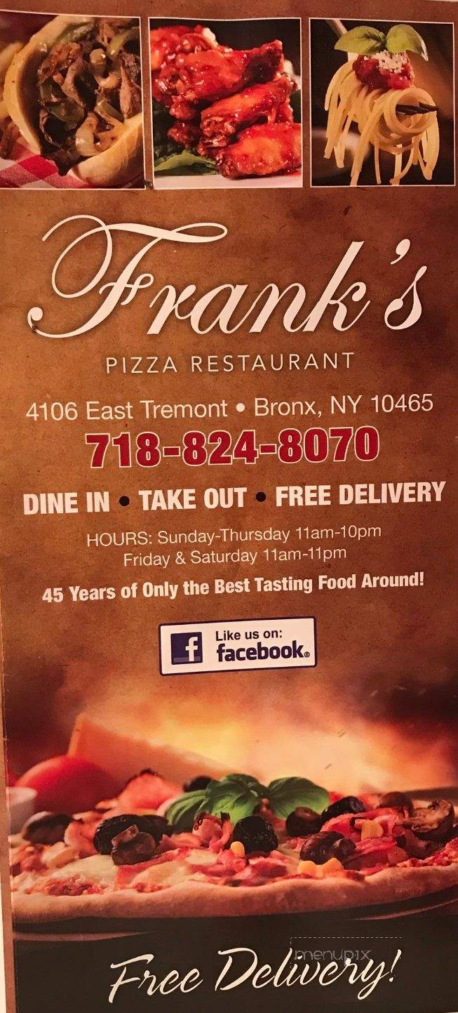 Frank's Pizza - Bronx, NY