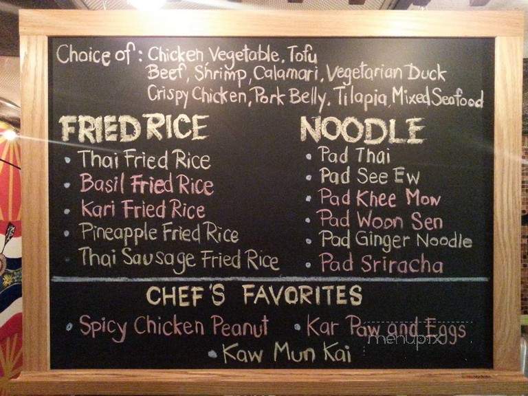 Fulton Thai Restaurant - Brooklyn, NY menu_pic