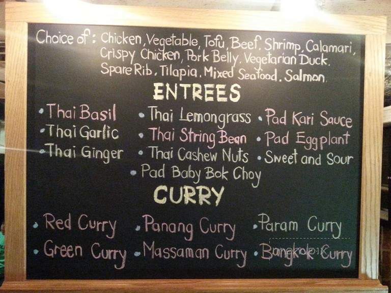 Fulton Thai Restaurant - Brooklyn, NY menu_pic