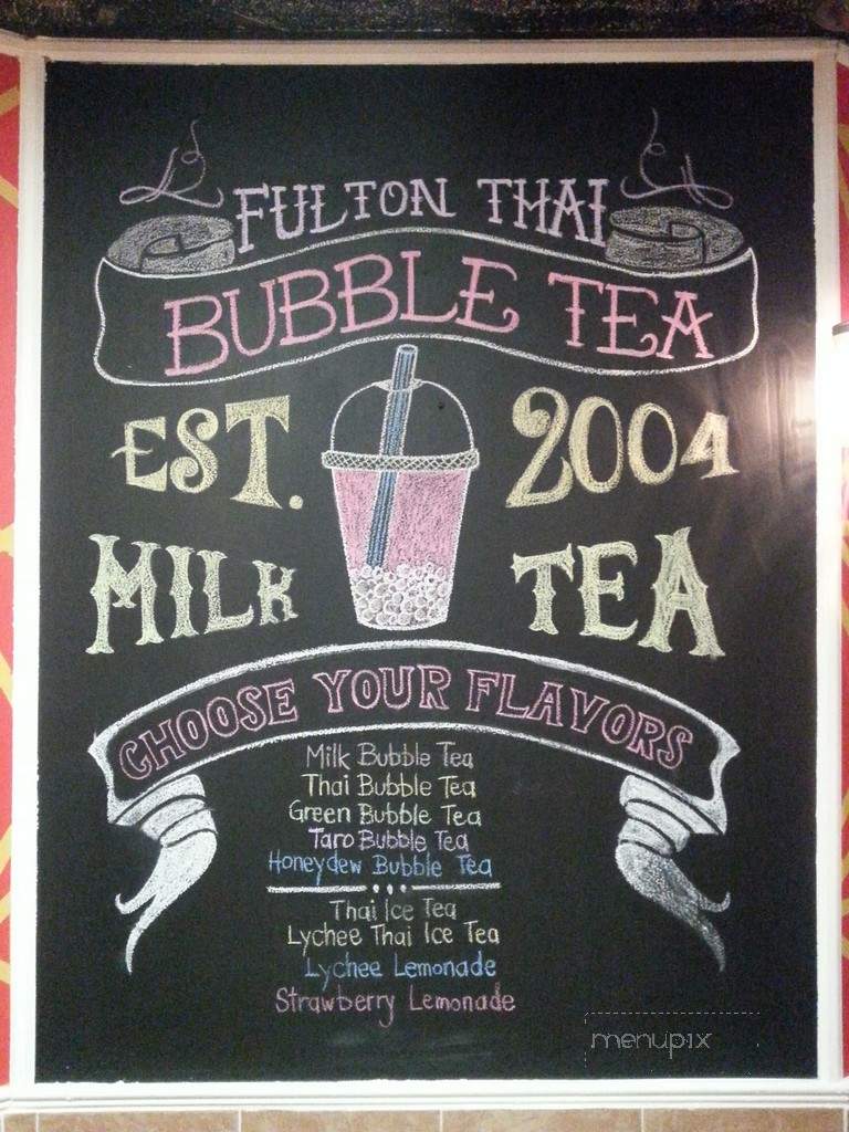 Fulton Thai Restaurant - Brooklyn, NY menu_pic