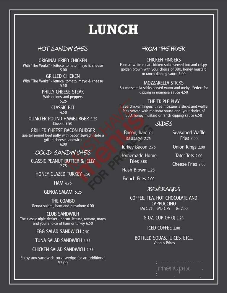 Georgia Lunch - Yonkers, NY menu_pic