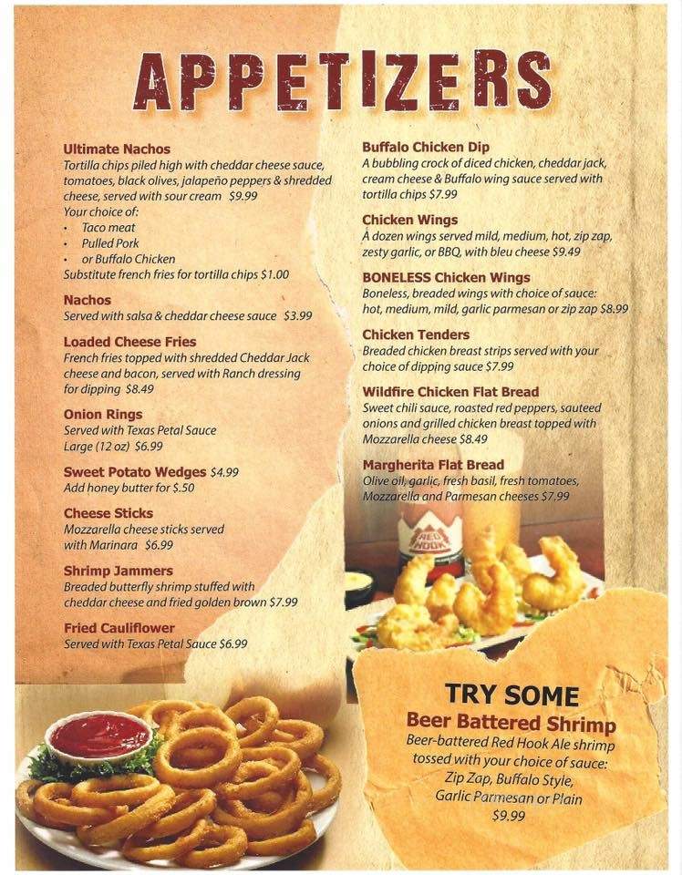 Hanover's Grille - Horseheads, NY menu_pic