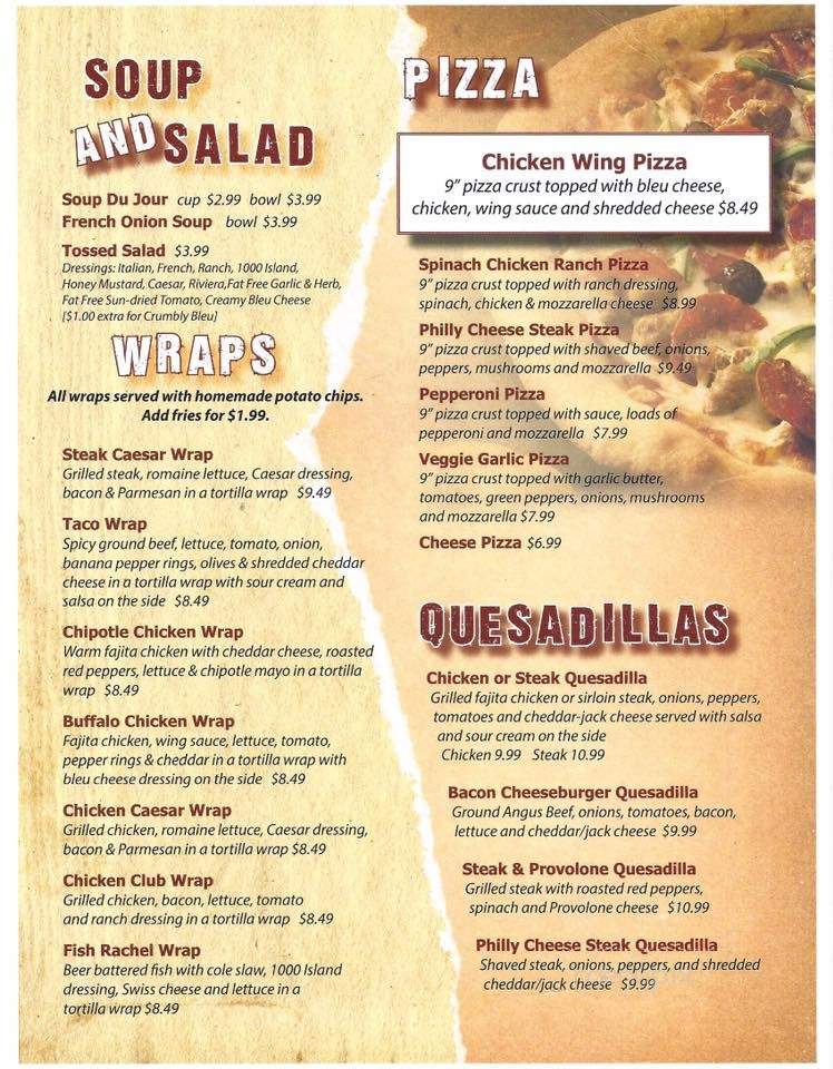Hanover's Grille - Horseheads, NY menu_pic