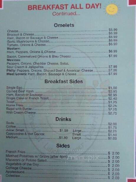 Hoppies - Oxford, NY menu_pic