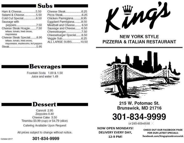 King's Pizza - Bronx, NY