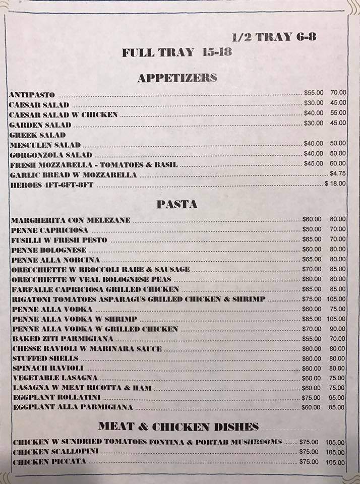 La Parmigiana Italian Restaurant - Southampton, NY