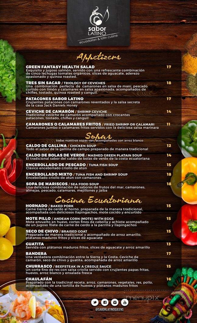 La-Picada Azuaya - Jackson Heights, NY menu_pic
