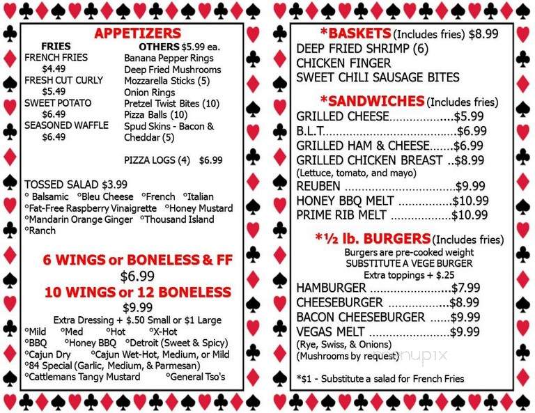 Lilly Pad - Kennedy, NY menu_pic