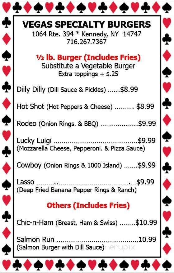 Lilly Pad - Kennedy, NY menu_pic