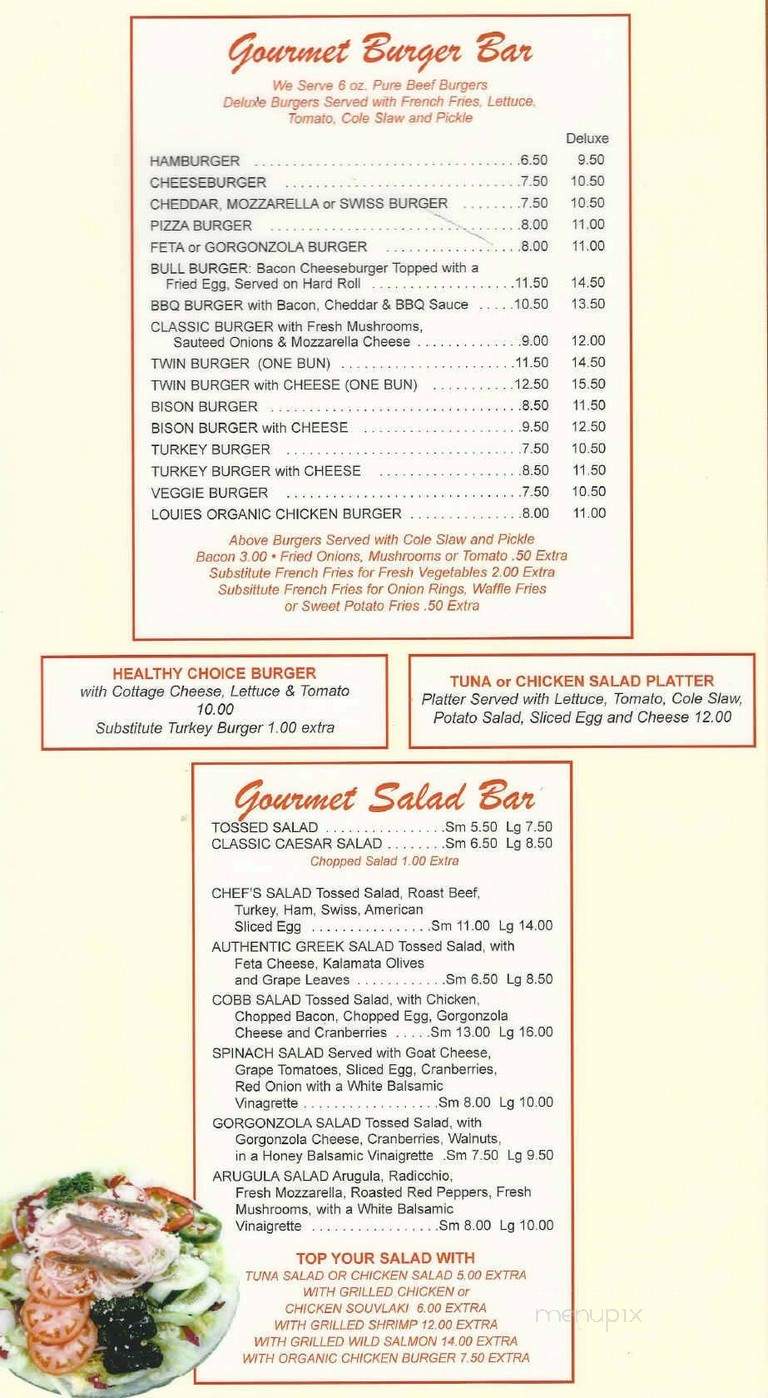 Louie's Manhasset Restaurant - Manhasset, NY menu_pic