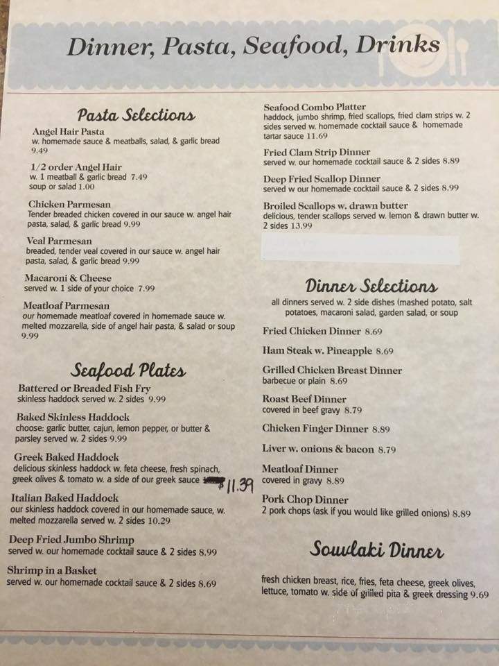 Mack's Bait & Boat Livery - Castile, NY menu_pic