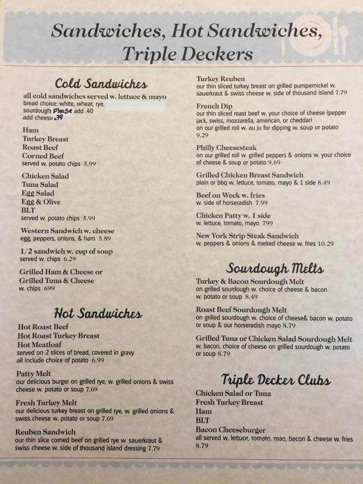 Mack's Bait & Boat Livery - Castile, NY menu_pic