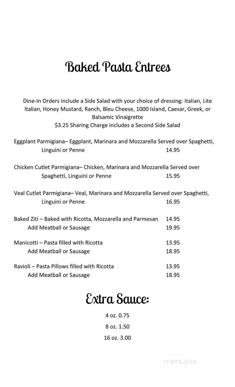 Mama Maria's Pizzeria - Stamford, NY menu_pic