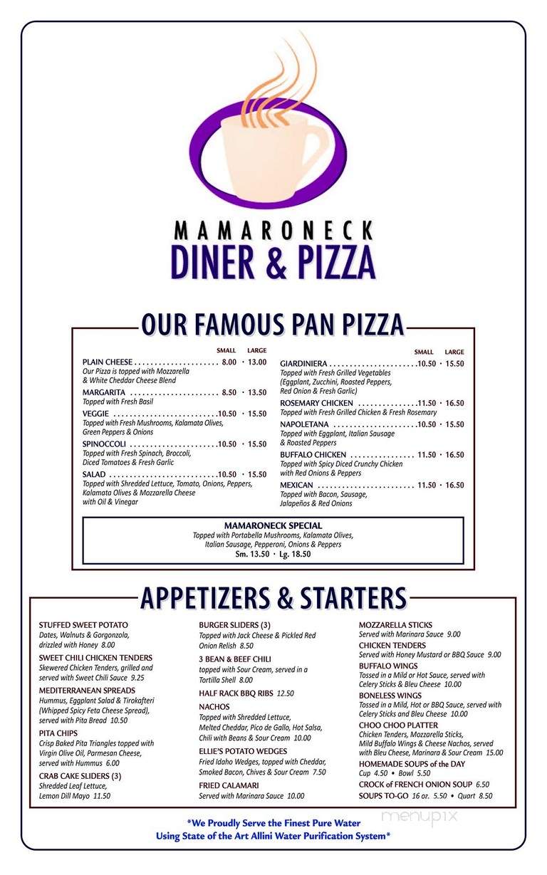 Mamaroneck Diner Pizza Restaurant - Mamaroneck, NY