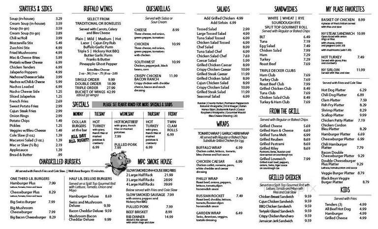My Place & Co - Castleton On Hudson, NY menu_pic