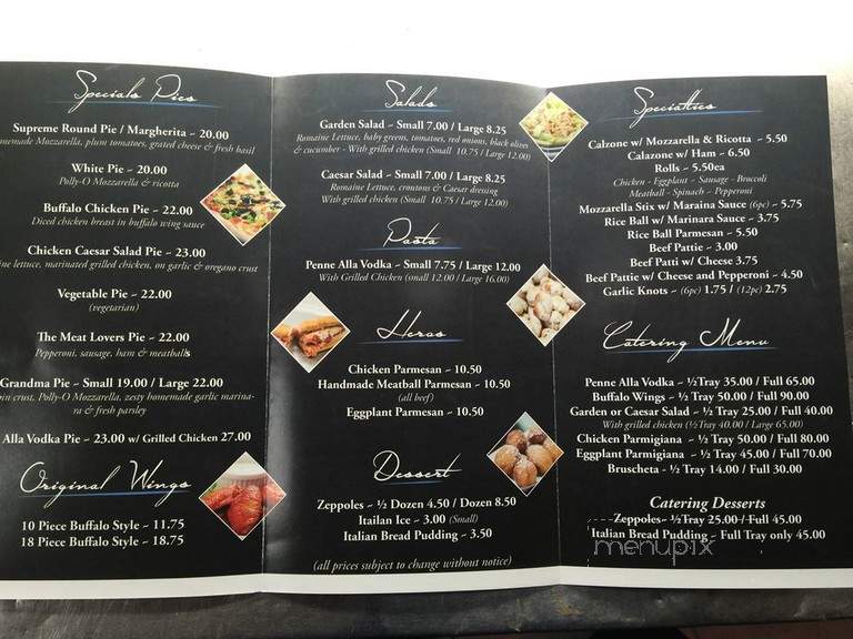 Original Pizza - Brooklyn, NY menu_pic