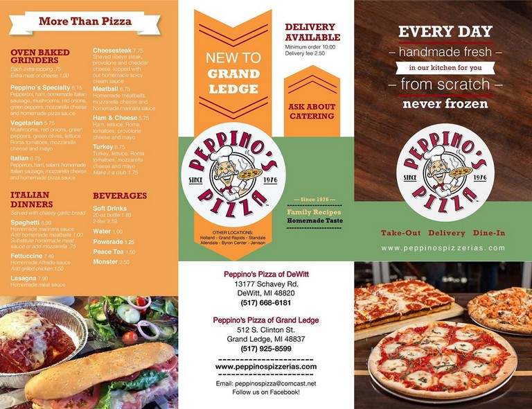 Peppino's Pizzeria - Syracuse, NY menu_pic