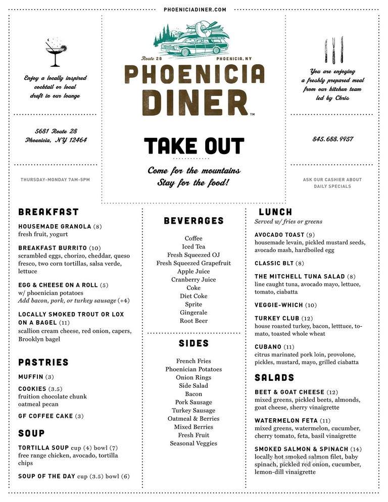 Phoenicia Diner - Phoenicia, NY