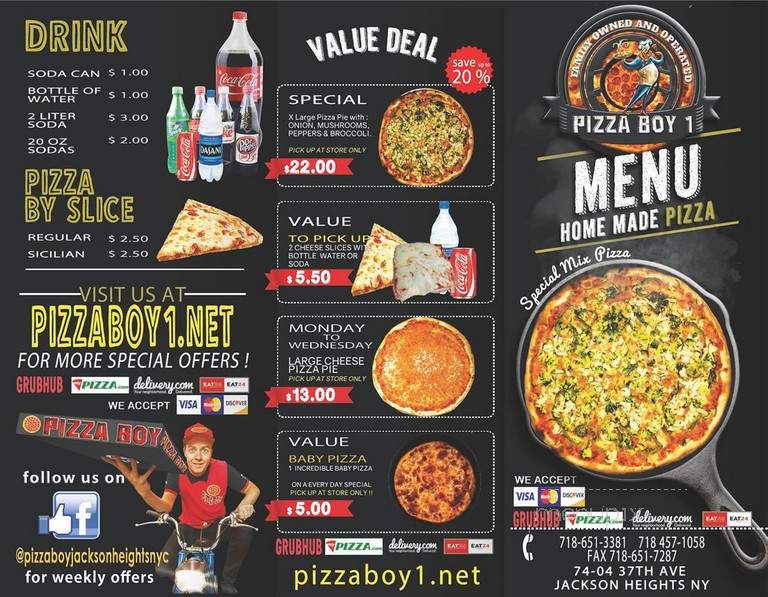 Pizza Boy - Jackson Heights, NY