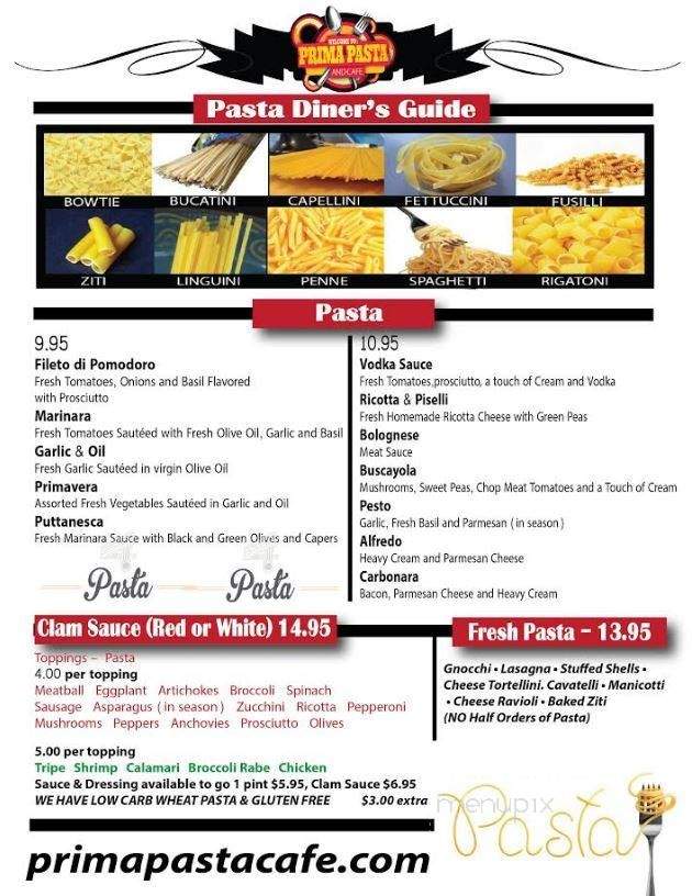 Prima Pasta & Cafe - Howard Beach, NY