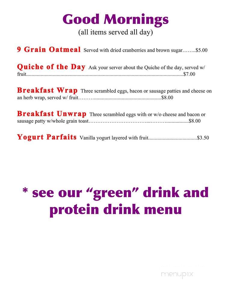 Remember When Cafe Antiques - New Berlin, NY menu_pic