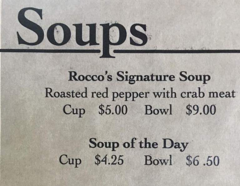 Rocco's Restaurant - Fredonia, NY