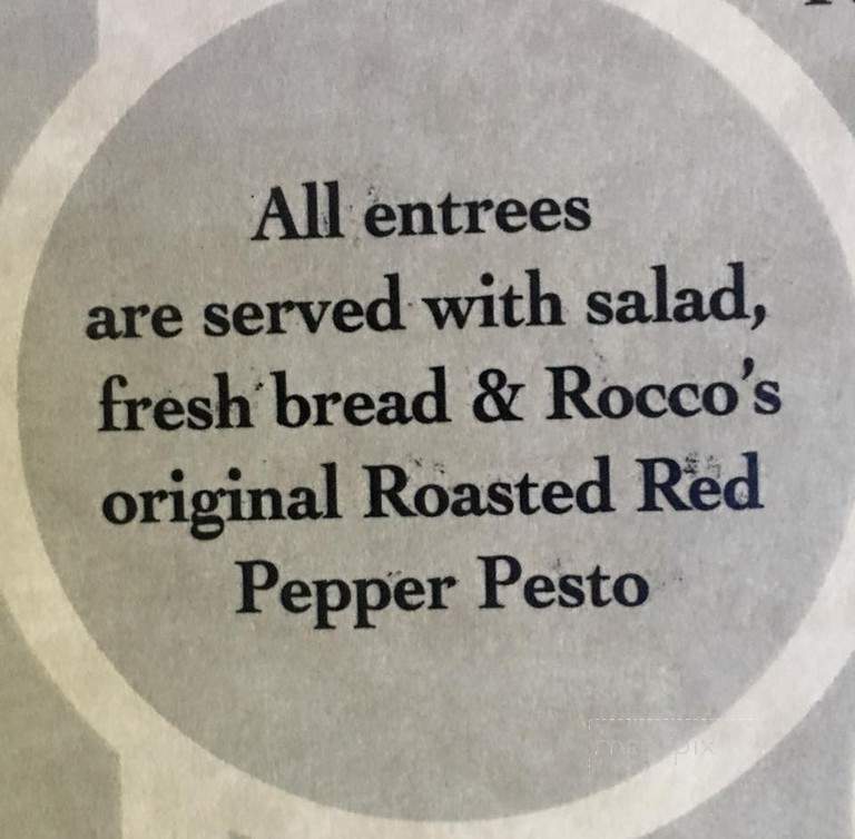 Rocco's Restaurant - Fredonia, NY