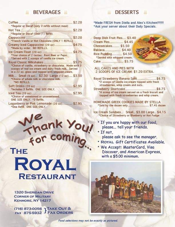 Royal Family Restaurant - Buffalo, NY