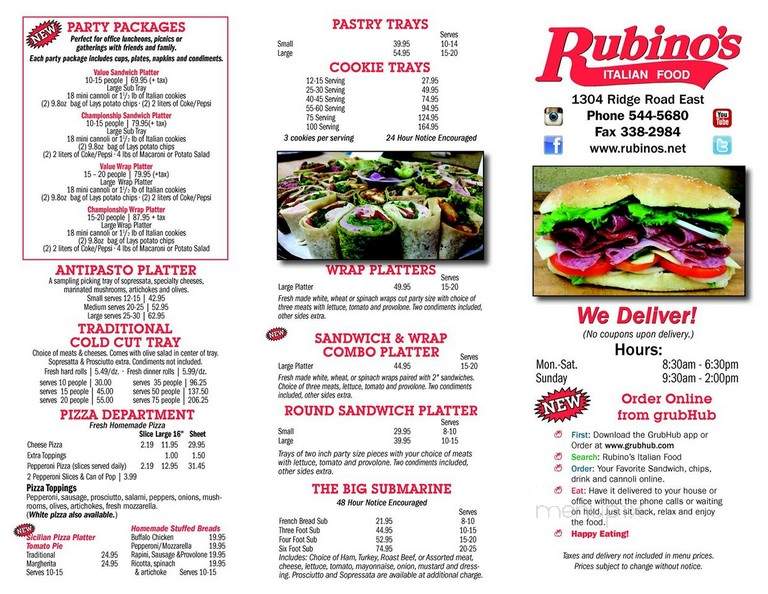Rubino's Imported Italian Food - East Rochester, NY